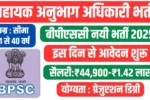 BPSC Assistant Section Officer Vacancy 2025