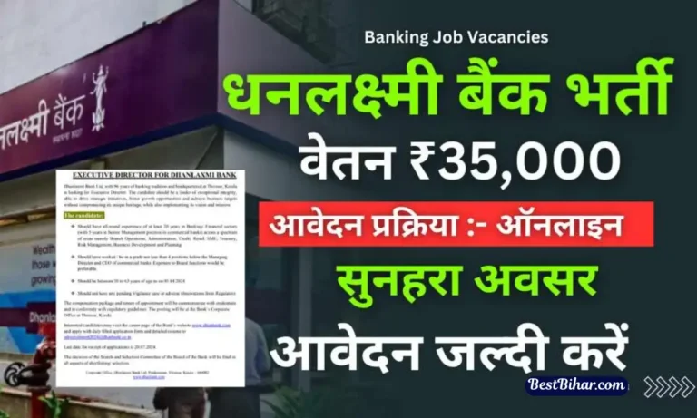 Dhanlaxmi Bank Recruitment 2025