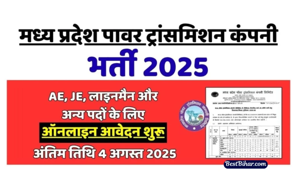 MPTRANSCO Recruitment 2025