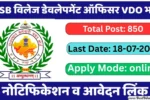RSSB VDO Recruitment 2025