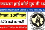 Rajasthan High Court Peon Recruitment 2025