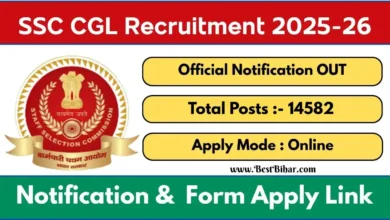 SSC CGL Vacancy 2025