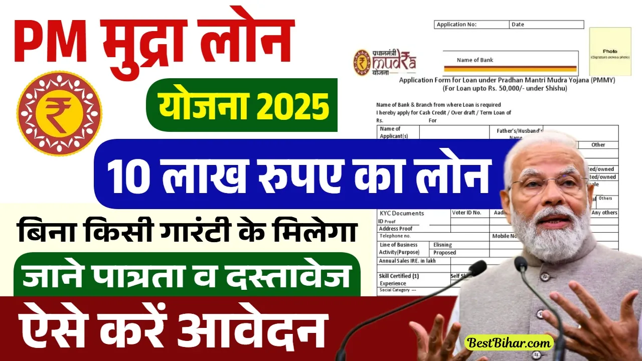 PM Mudra Loan Yojana 2025