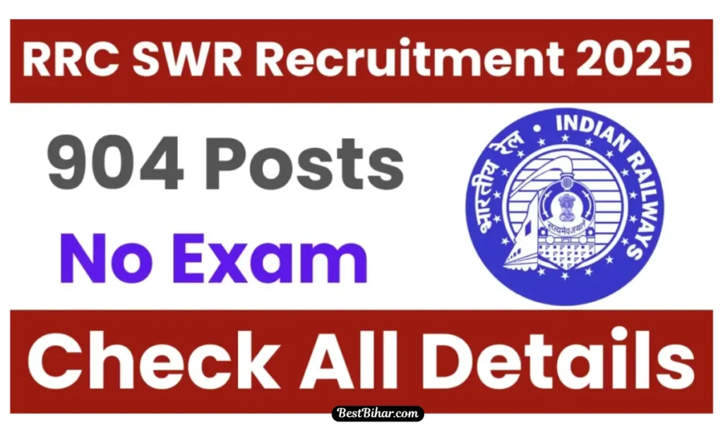 RRC SWR Apprentice Recruitment 2025
