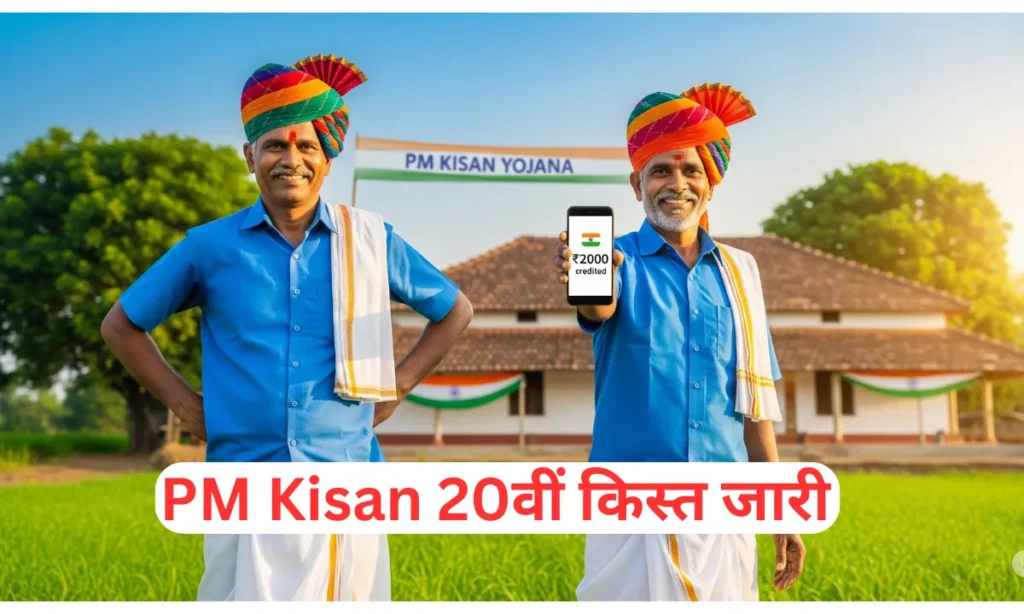 PM Kisan 20वीं किस्त जारी