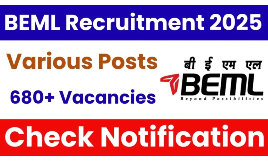 BEML Recruitment 2025