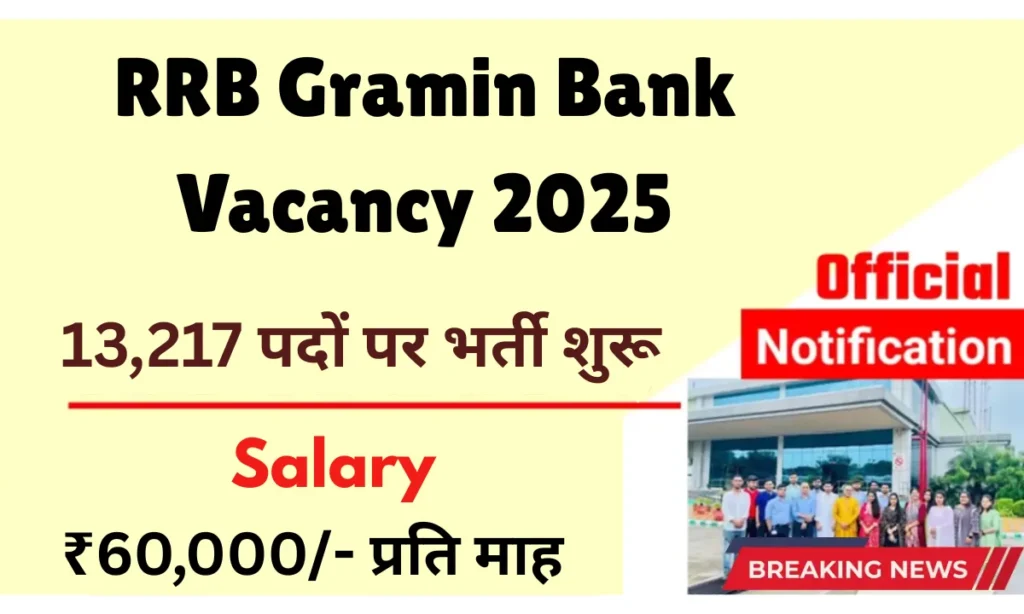 RRB Gramin Bank Vacancy 2025
