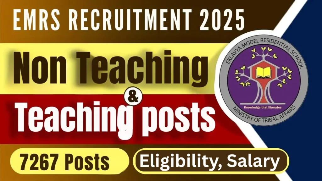 EMRS Recruitment 2025