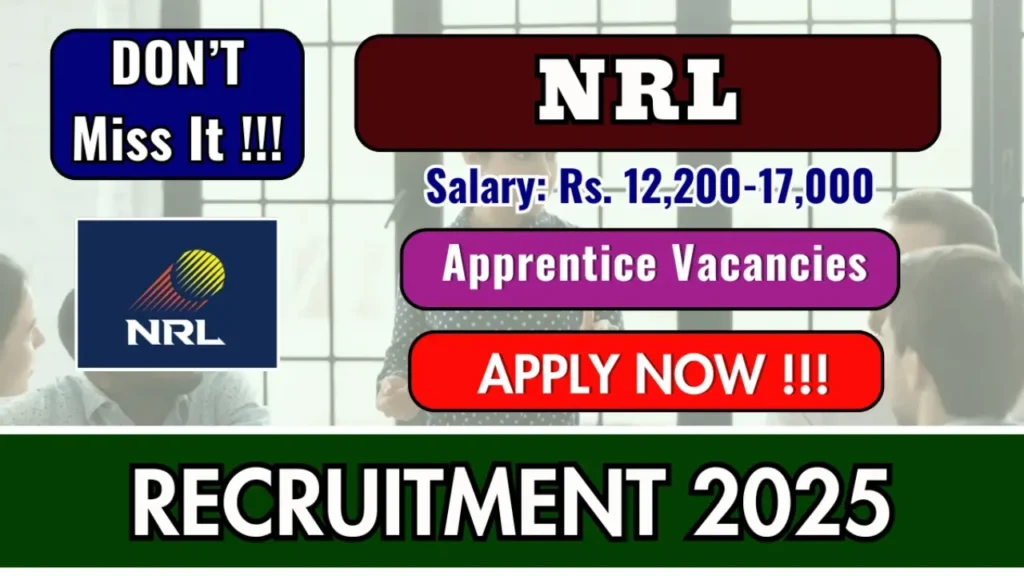 NRL Apprentice Recruitment 2025