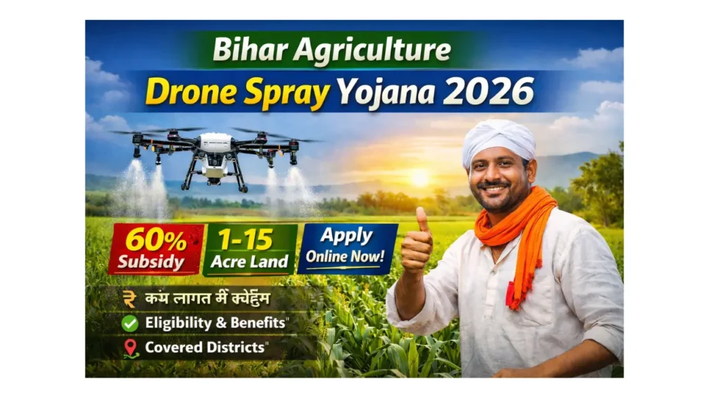 Bihar Agriculture Drone Spray Yojana 2026